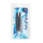 Дымчатая стимулирующая насадка с закрытой головкой SAMURAI PENIS SLEEVE BLACK - 14,5 см. - NMC - в Долгопрудном купить с доставкой