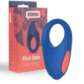 Синее эрекционное кольцо RRRING First Date Cock Ring - FeelzToys - в Долгопрудном купить с доставкой