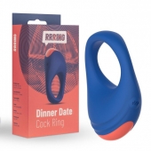 Синее эрекционное кольцо RRRING Dinner Date Cock Ring - FeelzToys - в Долгопрудном купить с доставкой