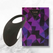 Черное эрекционное виброкольцо Thor Cockring - FeelzToys - в Долгопрудном купить с доставкой