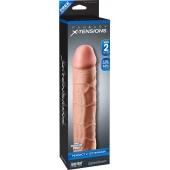 Телесная насадка Fantasy X-tensions Perfect 2  Extension - 20,3 см. - Pipedream - в Долгопрудном купить с доставкой
