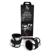 Серо-черные наручники Totally His - Fifty Shades of Grey - купить с доставкой в Долгопрудном