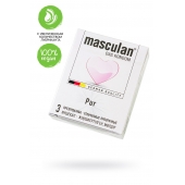 Супертонкие презервативы Masculan Pur - 3 шт. - Masculan - купить с доставкой в Долгопрудном