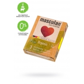 Экологически чистые презервативы Masculan Organic - 3 шт. - Masculan - купить с доставкой в Долгопрудном