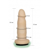 Телесная насадка Harness - 13,3 см. - LOVETOY (А-Полимер) - купить с доставкой в Долгопрудном