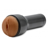 Коричневый мастурбатор-вагина Feel Stroker - Kiiroo - в Долгопрудном купить с доставкой