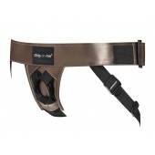 Бронзовый пояс для насадок Curious Harness - Strap-on-me - купить с доставкой в Долгопрудном