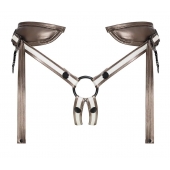 Бронзовый пояс для насадок Desirous Harness - Strap-on-me - купить с доставкой в Долгопрудном