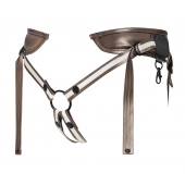 Бронзовый пояс для насадок Desirous Harness - Strap-on-me - купить с доставкой в Долгопрудном