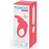Розовое эрекционное виброкольцо Happy Rabbit Rechargeable Rabbit Cock Ring - Happy Rabbit - в Долгопрудном купить с доставкой