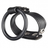 Двойное кольцо выносливости на пенис DUAL STAMINA RING - BlueLine - в Долгопрудном купить с доставкой