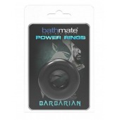 Чёрное эрекционное кольцо Barbarian - Bathmate - в Долгопрудном купить с доставкой