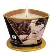 Массажная свеча Intoxicatin Chocolate с ароматом шоколада - 170 мл. - Shunga - купить с доставкой в Долгопрудном