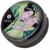 Массажная свеча Exotic Green Tea с ароматом зелёного чая - 30 мл. - Shunga - купить с доставкой в Долгопрудном