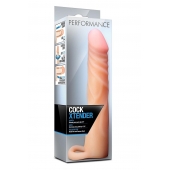 Телесная насадка на пенис Cock Xtender - 17,7 см. - Blush Novelties - в Долгопрудном купить с доставкой