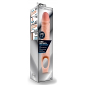 Телесная насадка на пенис 10 Inch Cock Sheath Extender - 25 см. - Blush Novelties - в Долгопрудном купить с доставкой