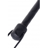 Чёрный стек с фигуркой леопарда на наконечнике - 21 см. - ToyFa - купить с доставкой в Долгопрудном