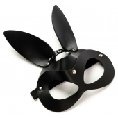 Черная маска  Зайка  с длинными ушками - Crazy Handmade - купить с доставкой в Долгопрудном