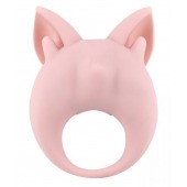 Нежно-розовое перезаряжаемое эрекционное кольцо Kitten Kiki - Lola Games - в Долгопрудном купить с доставкой