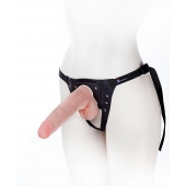 Фаллоимитатор на поясе Harness - 22,5 см. - LOVETOY (А-Полимер) - купить с доставкой в Долгопрудном