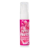 Интимный гель на водной основе Tutti-Frutti Bubble Gum - 30 гр. - Биоритм - купить с доставкой в Долгопрудном