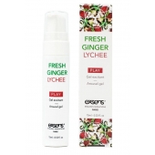 Возбуждающий гель Fresh Ginger Lychee Arousal Gel - 15 мл. - Exsens - купить с доставкой в Долгопрудном