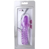 Фиолетовая насадка, удлиняющая половой член - 13,5 см. - Toyfa Basic - в Долгопрудном купить с доставкой