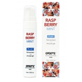 Возбуждающий гель Raspberry Mint с ароматом малины и мяты - 15 мл. - Exsens - купить с доставкой в Долгопрудном