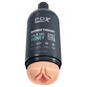 Телесный мастурбатор-вагина Shower Therapy Milk Me Honey - Pipedream - в Долгопрудном купить с доставкой