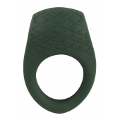 Зеленое эрекционное виброкольцо Luxurious Vibro Cock Ring - Orion - в Долгопрудном купить с доставкой