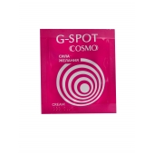 Стимулирующий интимный крем для женщин Cosmo G-spot - 2 гр. - Биоритм - купить с доставкой в Долгопрудном