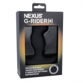 Черный вибромассажер простаты Nexus G-Rider+ - 12,6 см. - Nexus Range - в Долгопрудном купить с доставкой