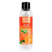 Массажное масло Sexy Sweet Fresh Orange с ароматом апельсина и феромонами - 75 мл. - Биоритм - купить с доставкой в Долгопрудном