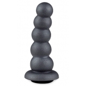 Серая насадка-ёлочка PLATINUM 4,5’’ - 12,5 см. - LOVETOY (А-Полимер) - купить с доставкой в Долгопрудном