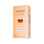 Ароматизированные презервативы EXPERT Fruit Mix - 12 шт.(+3 в подарок) - Expert - купить с доставкой в Долгопрудном