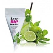 Съедобное согревающее массажное масло Love Me Tender Mojito с ароматом мохито - 10 мл. - Love to Love - купить с доставкой в Долгопрудном