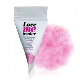 Съедобное согревающее массажное масло Love Me Tender Cotton Candy с ароматом сладкой ваты - 10 мл. - Love to Love - купить с доставкой в Долгопрудном