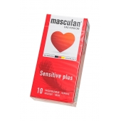 Презервативы Masculan Sensitive plus - 10 шт. - Masculan - купить с доставкой в Долгопрудном