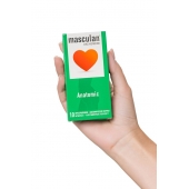Презервативы анатомической формы Masculan Anatomic - 10 шт. - Masculan - купить с доставкой в Долгопрудном