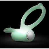 Светящееся в темноте эрекционное виброкольцо Power Clit - Dorcel - в Долгопрудном купить с доставкой