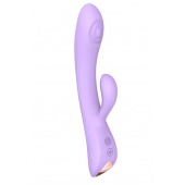 Сиреневый вибратор-кролик Bunny   Clyde - 22,5 см. - Love to Love