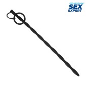 Черный стимулятор уретры Sex Expert - Sex Expert - купить с доставкой в Долгопрудном