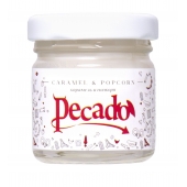 Массажная свеча Caramel   Popcorn - 35 мл. - Pecado - купить с доставкой в Долгопрудном