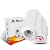 Белый вибромастурбатор Mini Masturbator - Silicone Toys - в Долгопрудном купить с доставкой