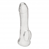 Прозрачная насадка на пенис Transparent Penis Enhancing Sleeve Extension - 15,9 см. - BlueLine - в Долгопрудном купить с доставкой