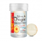 Интимный гель Esferas do Dragao Hot Ball с охлаждающе-разогревающим эффектом (2 шарика по 3 гр.) - HotFlowers - купить с доставкой в Долгопрудном
