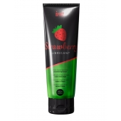 Смазка на водной основе с ароматом клубники Strawberry Lubricant - 100 мл. - INTT - купить с доставкой в Долгопрудном
