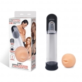 Автоматическая вакуумная помпа-мастурбатор Blowjob Auto Sucker Penis Enlarger Pump - Lux Fetish - в Долгопрудном купить с доставкой