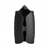 Черный мастурбатор с вибростимуляцией головки Black Glans Trainer - Baile - в Долгопрудном купить с доставкой