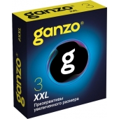 Презервативы увеличенного размера Ganzo XXL - 3 шт. - Ganzo - купить с доставкой в Долгопрудном